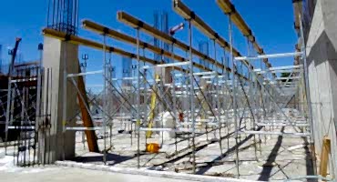 H Tipi Kalıp Altı İskele