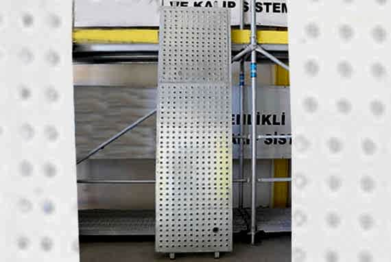 çelik platform merdiven